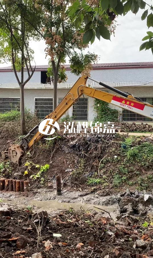 駐馬店挖機(jī)打木樁專業(yè)施工- 河道打木樁后木樁腐朽怎么防治？