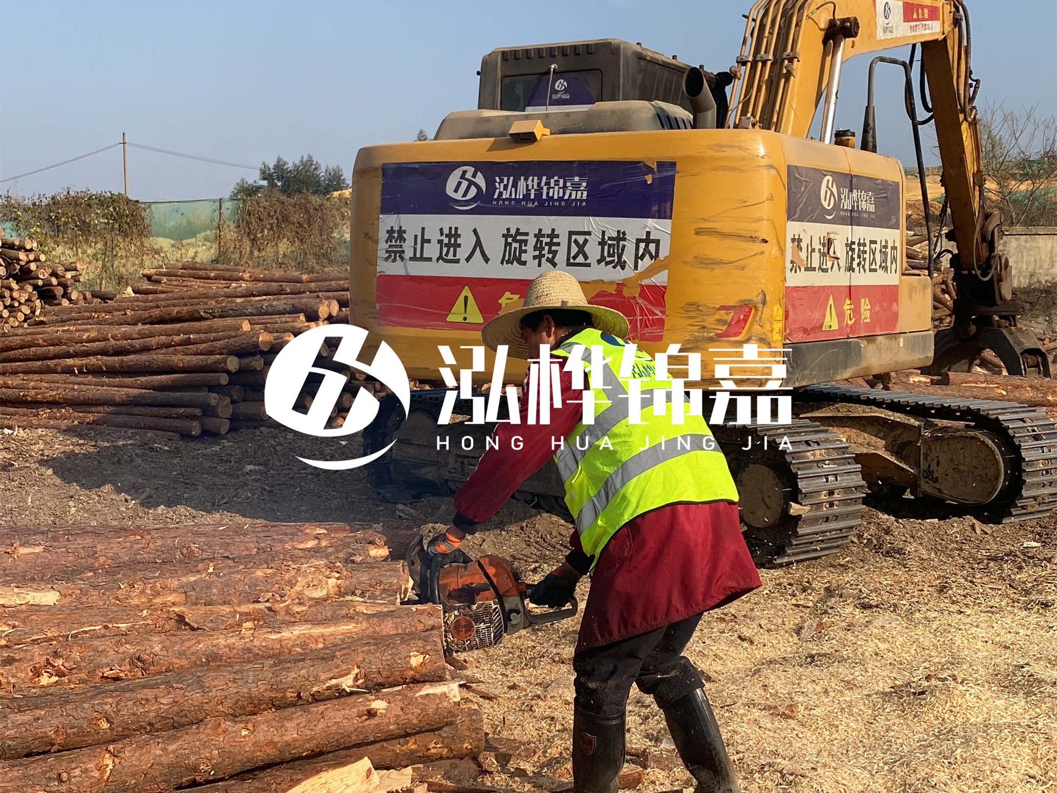 貴州河道木樁廠家泓樺錦嘉 - 松木樁梢徑怎么測量？